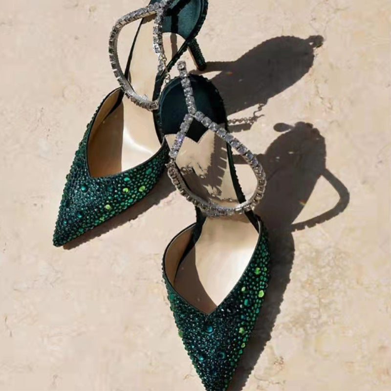 Sandaler med strass