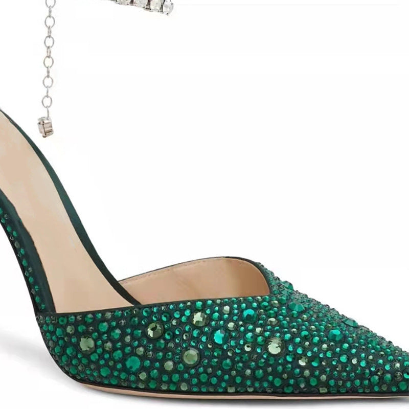 Sandaler med strass
