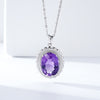 Lyxigt S925 silver halsband