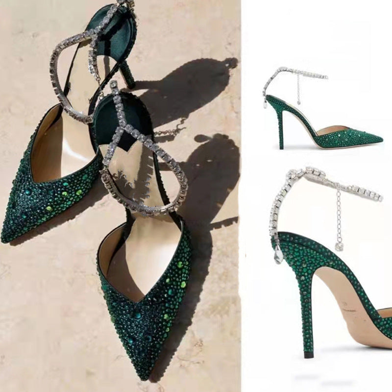 Sandaler med strass