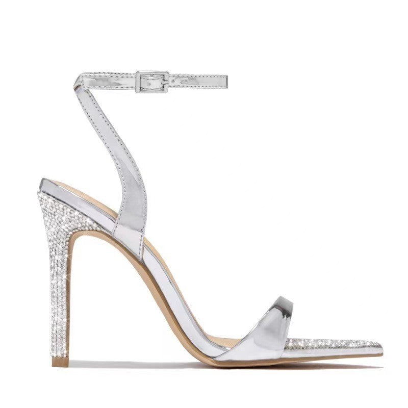 Glittrande Stiletto Högklack